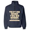 Unisex Fleece Quarter-Zip Pullover Thumbnail